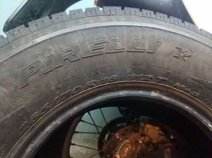 Зимняя резина Pirelli R16/265/70