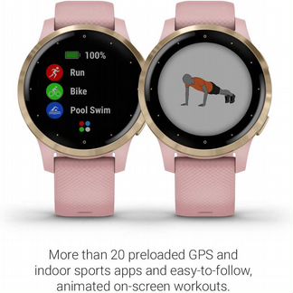 Garmin Vivoactive 4s, новые