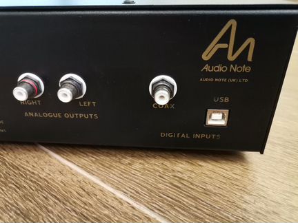 Audio Note Dac 0.1x hires audio входы usb coax