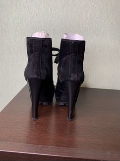 Ботильоны замшевые