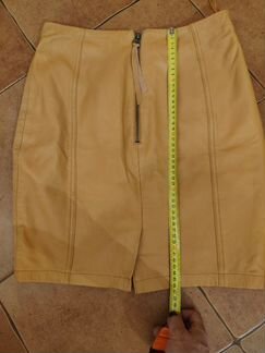 Кожаная юбка TOP shop