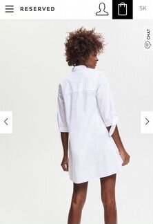 Платье-рубашка Reserved. Новое