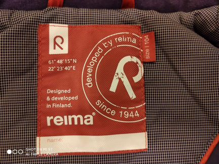 Куртка зимняя Reima 104