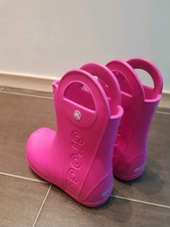 Детские резиновые сапоги Crocs