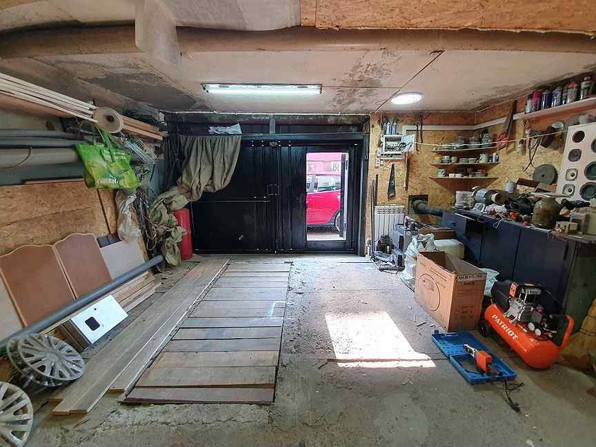 соединяем гаражи.