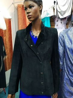 Куртка замшевая, натуральная кожа, размер 46-48