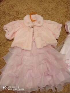 Платье+накидка98-110