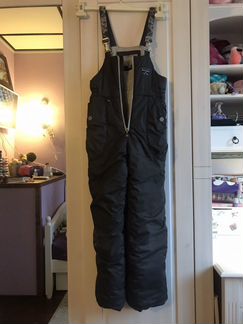 Брюки-комбинезон зима 128 см - 7 лет pulka