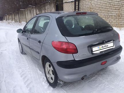 Peugeot 206 1.4 AT, 2001, 226 080 км