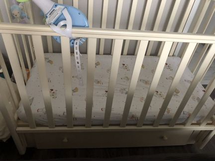 Кровать детская маятник с ящиками