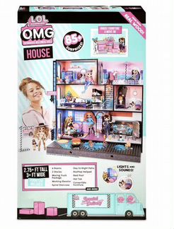 Новый большой дом Lol House OMG оригинал