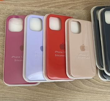 Чехол-накладка Silicone case.iPhone 12,12pro