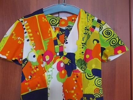 Платья летние кримплен Винтаж 70-80-е