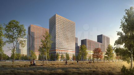 1-к квартира, 39.4 м², 21/25 эт.