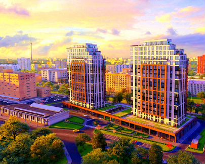 4-к апартаменты, 135.2 м², 17/20 эт.
