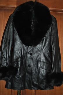 Куртка кожаная женская