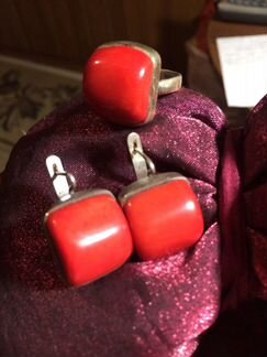 Комплект из серебра