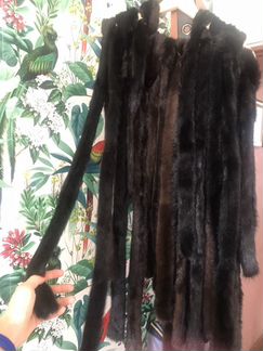 Пояс норковый новый, разные цвета длинный