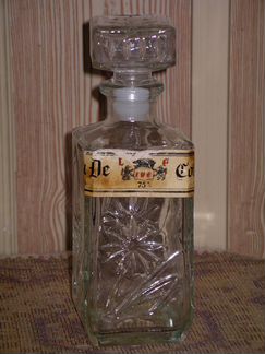 Флакон от одеколона IVE Eau de Cologne R. A. S