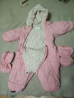 Зимний комбинезон Kerry 74(+6) +пинетки