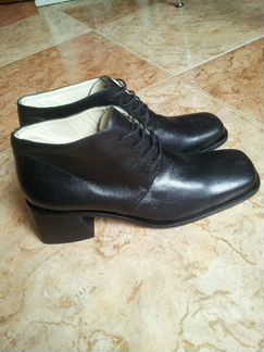 Ботинки высокие натуральная кожа 37раз