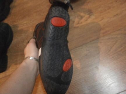 Ботинки-сапоги осень - зима новые кожа