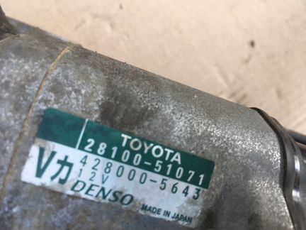 Toyota Land Cruiser 200 стартер дизель