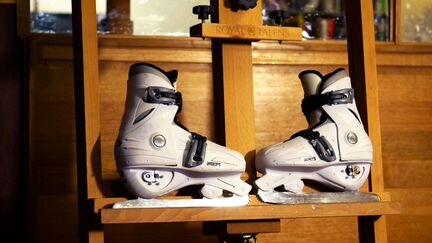 Фигурные раздвижные коньки Roches р.25-29