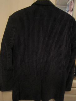 Пиджак велюр темный бренда 