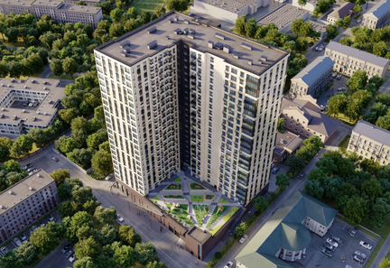 1-к квартира, 41.2 м², 18/24 эт.