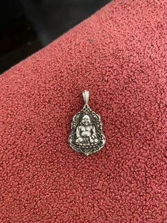 Серебряный кулон Будда