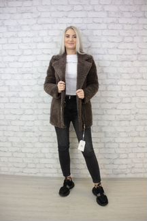 Шуба из эко меха