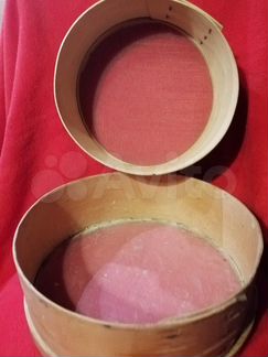 Старинные деревянные сита