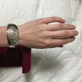 Серебряный браслет