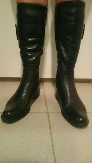 Сапоги зимние. Состояние отличное. Кожаные