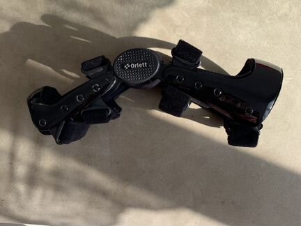 Карбоновый ортез Брейс на левое колено Orlett so-3