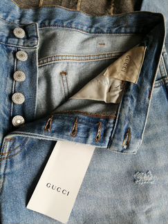 Джинсы gucci. Новые, оригинал. 56-58 раз