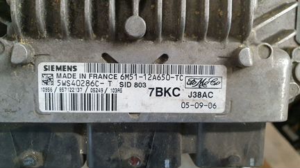 Блок управления двигателем 6M51-12A650-TC