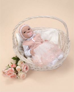 Косплект на выписку (платье+чепчик)