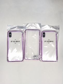 Чехол усиленый прозрачный iPhone X Max