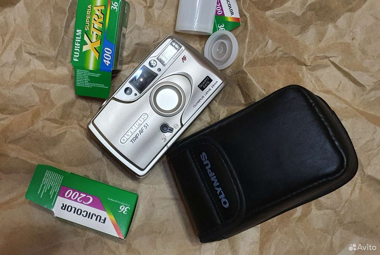 Пленочный фотоаппарат olympus trip af 51
