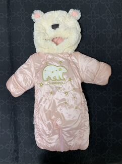 Комбинезон конверт зимний на выписку для девочки