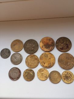 Монеты СССР, РСФСР(30-50гг), РФ (91-93гг)