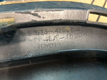 Toyota RAV4 накладка переднего бампера 08-12 год