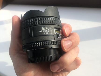 Объектив Nikon Fisheye nikkor 16 mm