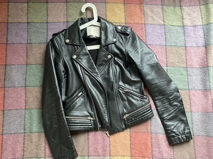 Maje оригинал куртка кожаная (косуха)