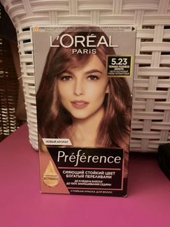 Краска Loreal Preference 5.23 тёмное розовое золот