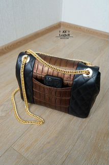 Сумка По мотивам chanel 2.55 Антик