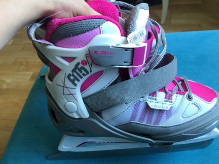 Коньки раздвижные oxelо 32-35