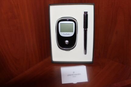 Стильный калькулятор и ручка Pierre Cardin, Италия